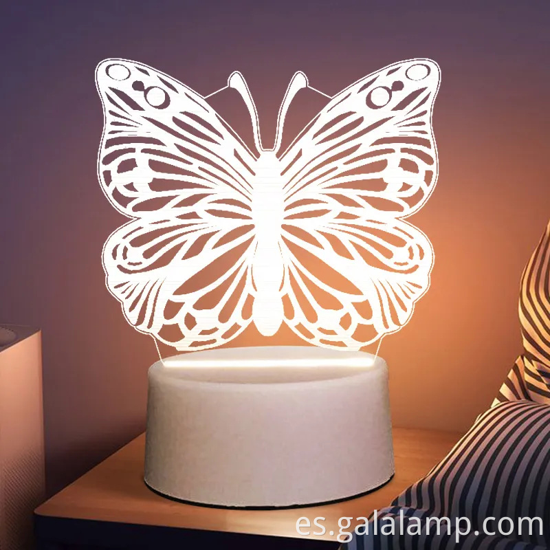 Luz nocturna de graduación 3D - Lámpara acrílica luminosa creativa